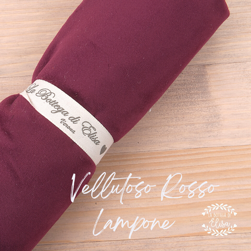 Rosso Lampone Vellutoso 50x75 cm