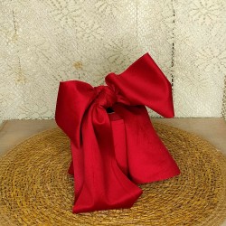 Nastro rosso ciliegia nastriglia alt.10 cm la Bottega di Elisa