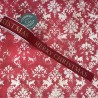 Nastro Merry Christmas stoffa rosso h2.5cm la Bottega di Elisa