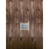 Feltro effetto legno mogano 40x50cm a banda larga