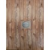 Feltro effetto legno  miele 40x50cm a banda larga